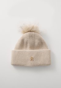 ELEVATED CHIC BEANIE POMPOM - Muts - sugarcane