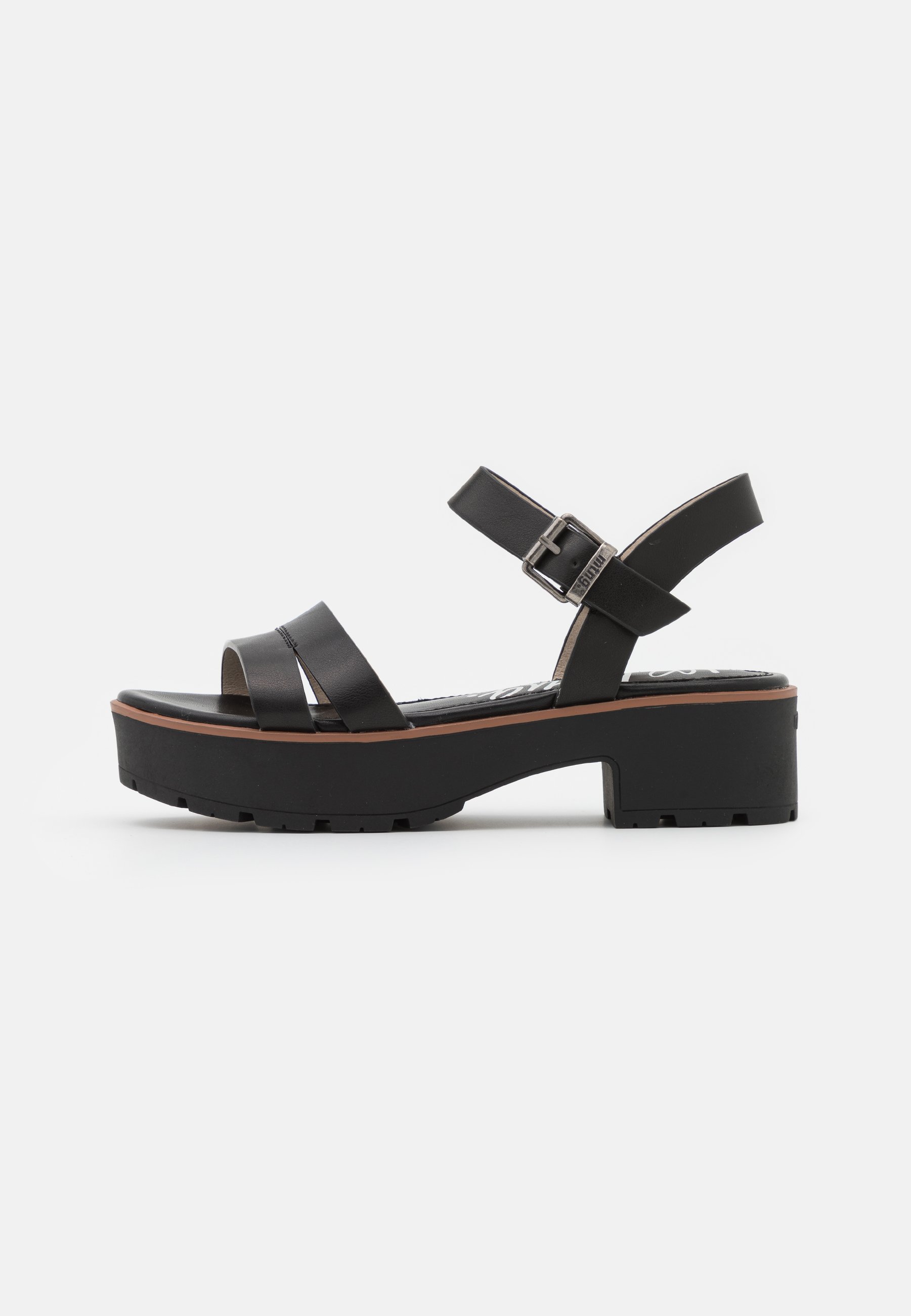 mtng CURIE - Sandalias con plataforma - black/negro - Zalando.es