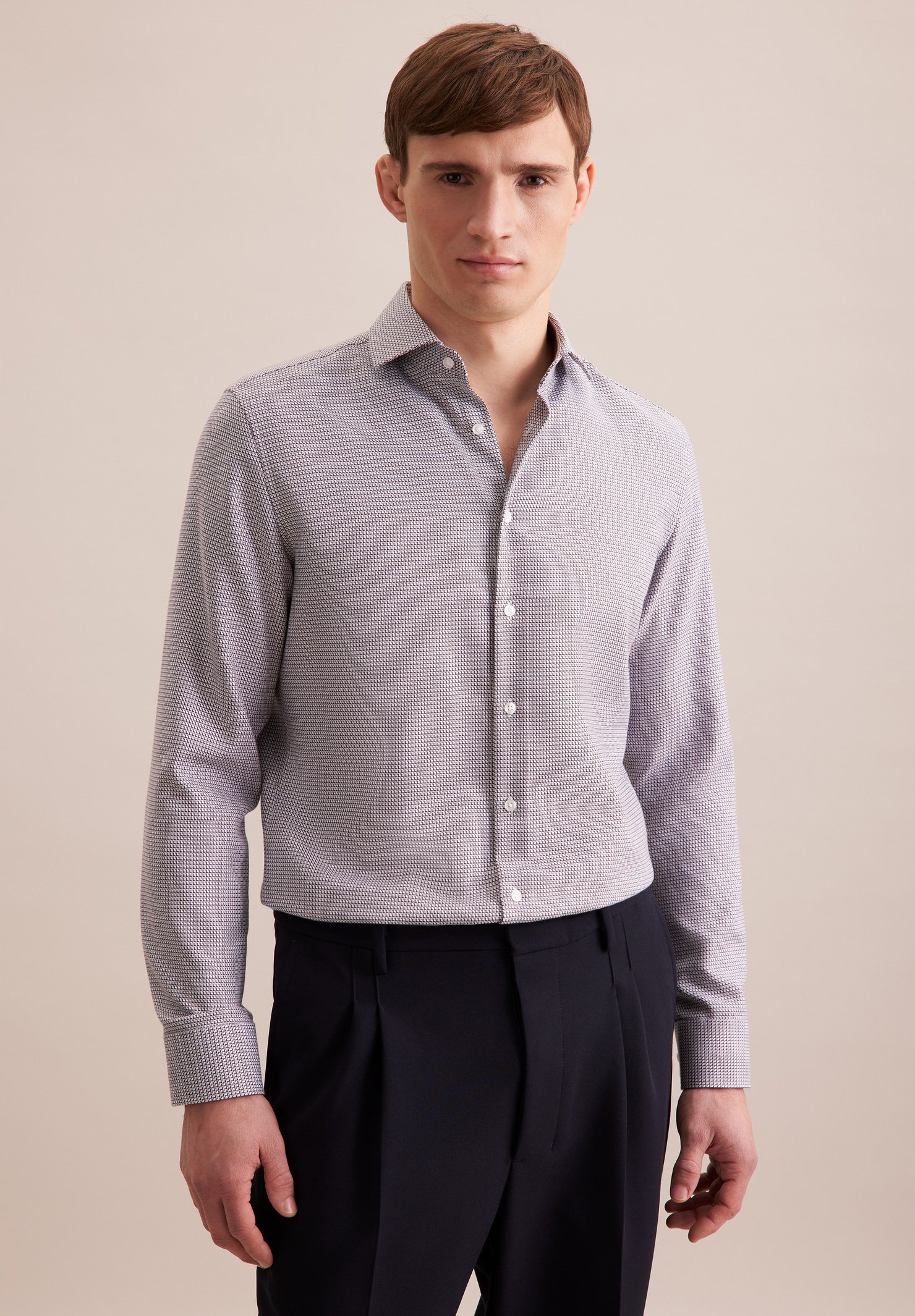 KE SEIDENSTICKER 003011 01 Camicia No Stiro Uomo Seidensticker