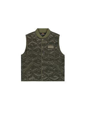Alpha Industries, Q-1 VEST - Veste sans manches - dark olive