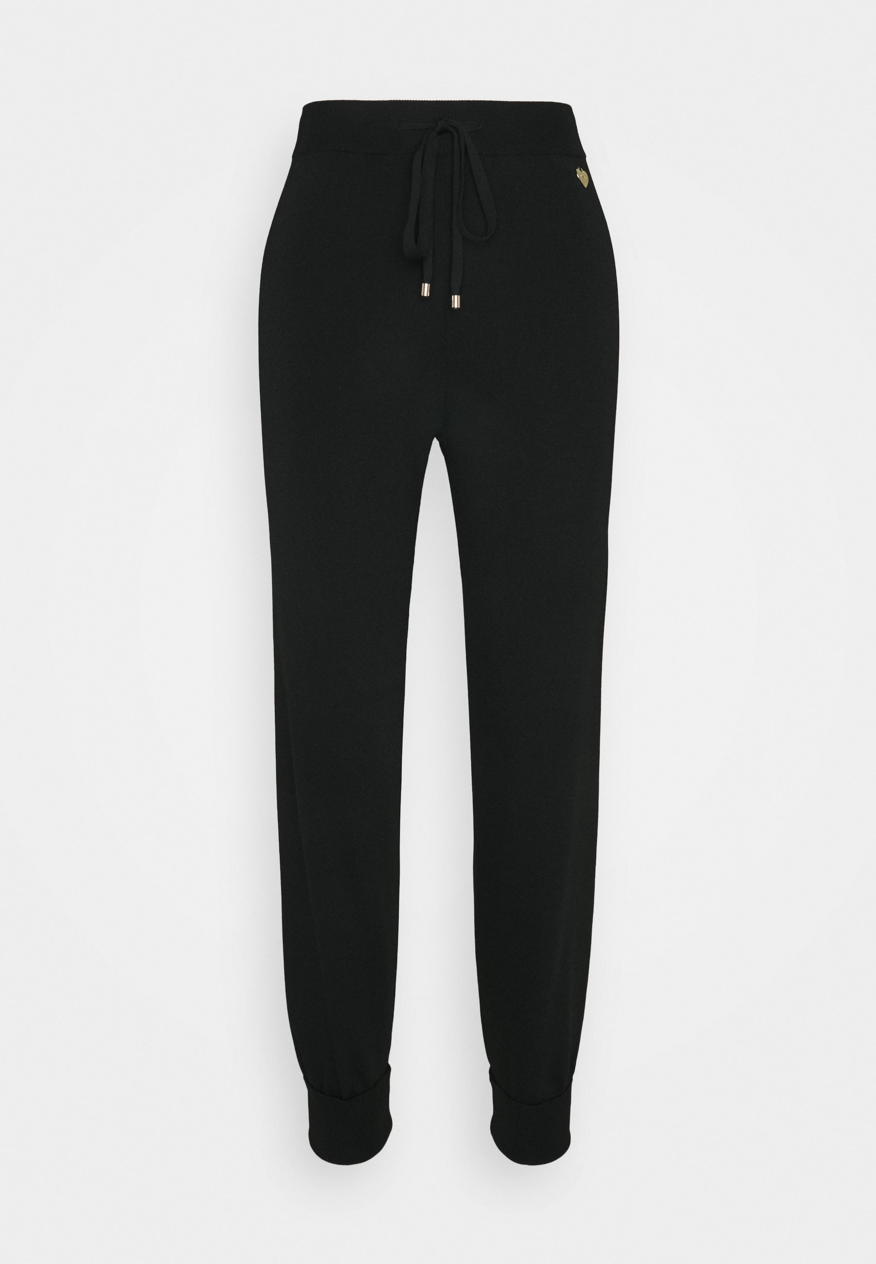 TWINSET PANTALONE IN MAGLIA UNITA - Pantaloni sportivi - nero - Zalando.it