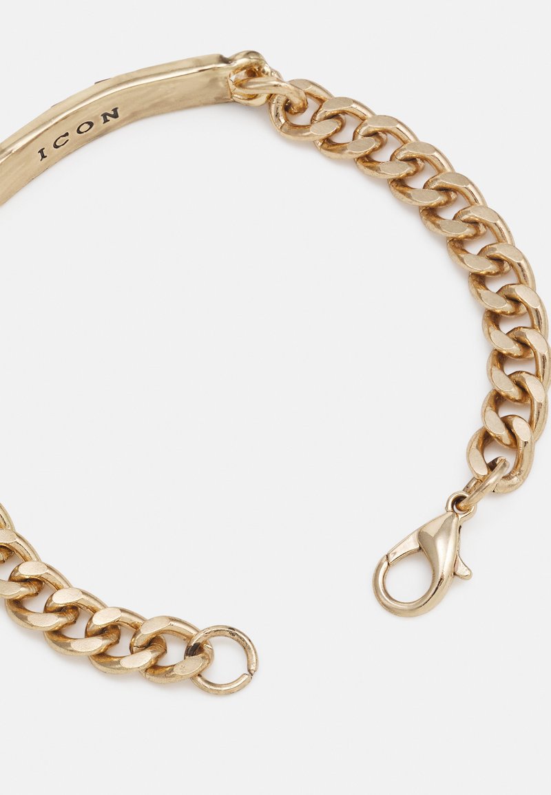 Herren Halsketten | Icon Brand TIGERS EYE ID BRACELET Armband gold-coloured/goldfarben - IT48044 Herren Halsketten | Icon Brand TIGERS EYE ID BRACELET Armband gold-coloured/goldfarben - IT48044