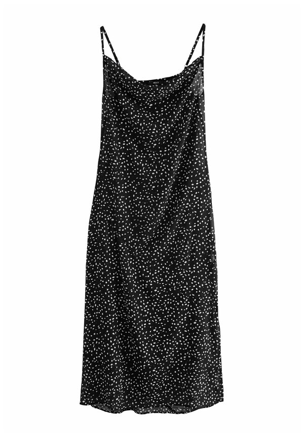 REGULAR FIT - COWL NECK SHEER SLIP - Maxikleid