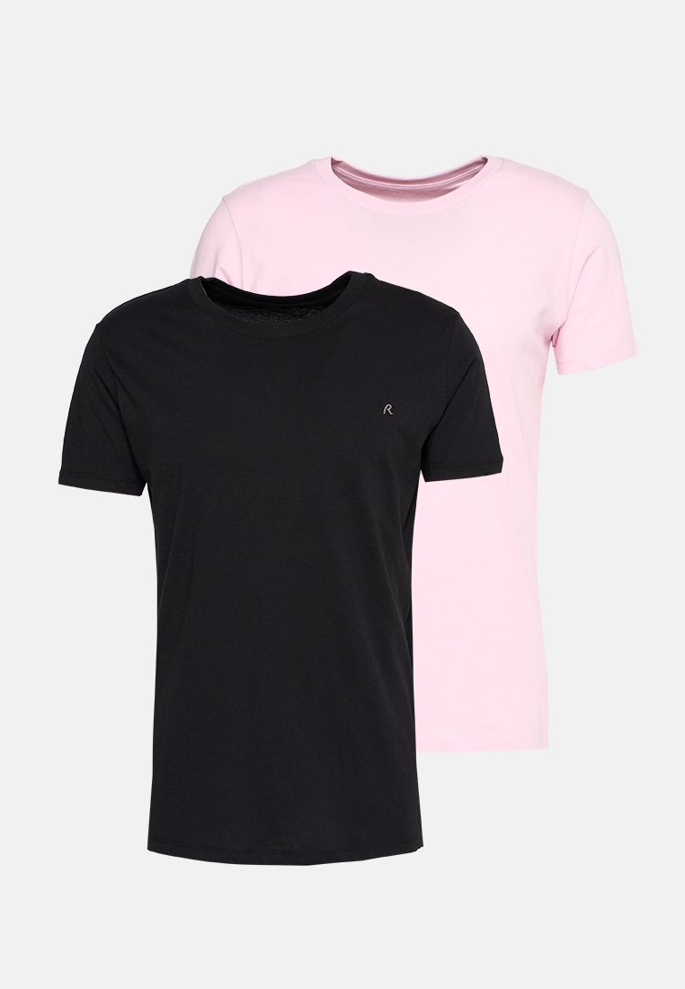 Replay T-shirt basic zwart Replay T-shirt basic zwart
