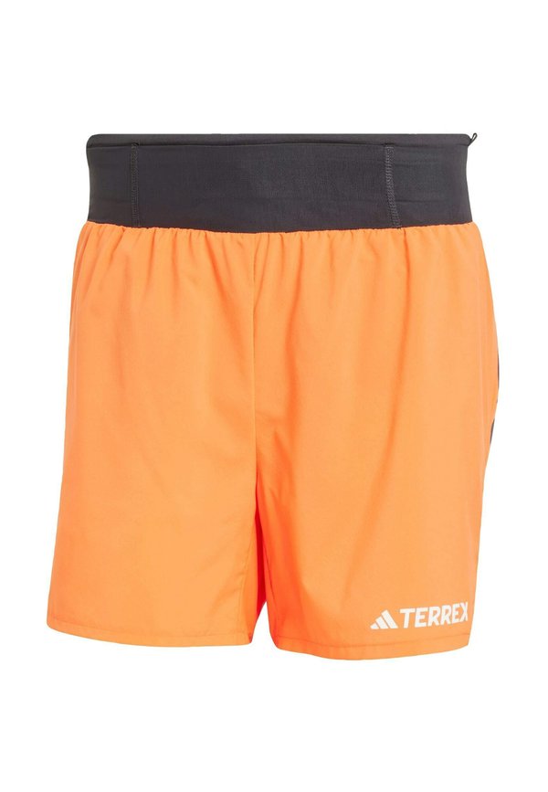 Sports shorts - semi impact orange2