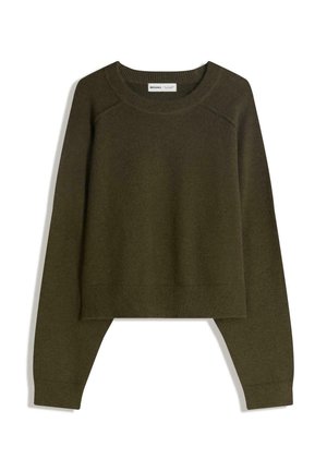 ROUND NECK - Svetrík - evergreen