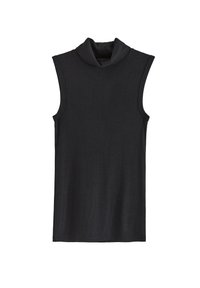 SLEEVELESS TURTLENECK - Top - black