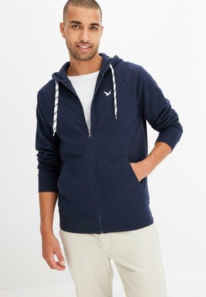 KAPUZEN - Felpa con zip - blue