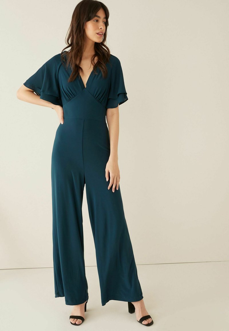 Next FLUTE SLEEVE Jumpsuit dark blue/donkerblauw Zalando.nl