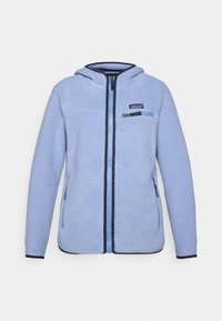 RETRO HOODY - Fleecejakke - barnacle blue