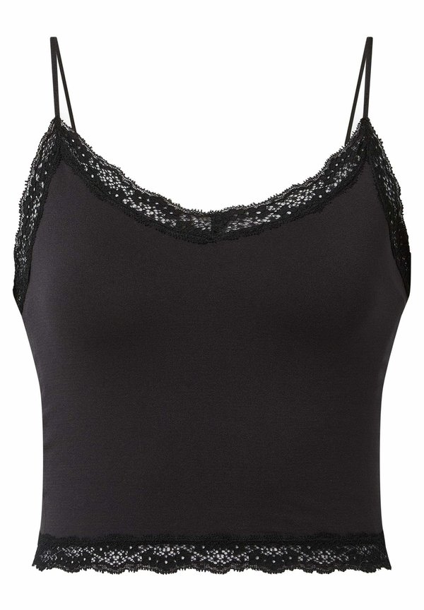 ONLVICKY SEAMLESS CROPPED - Undershirt - schwarz3