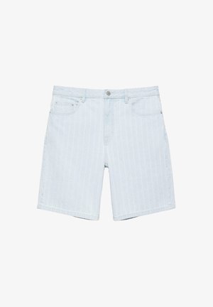 PULL&BEAR, BERMUDA, jasnoniebieski denim