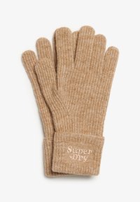 Superdry & Co SOFT - Gloves - toasted coconut brown