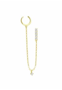 STARLIGHT DANGLING CUFF WITH STUD - Pendientes - goldfarben
