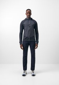 Klättermusen HUGIN ZIP HOODIE  - Szabadtéri dzseki - raven