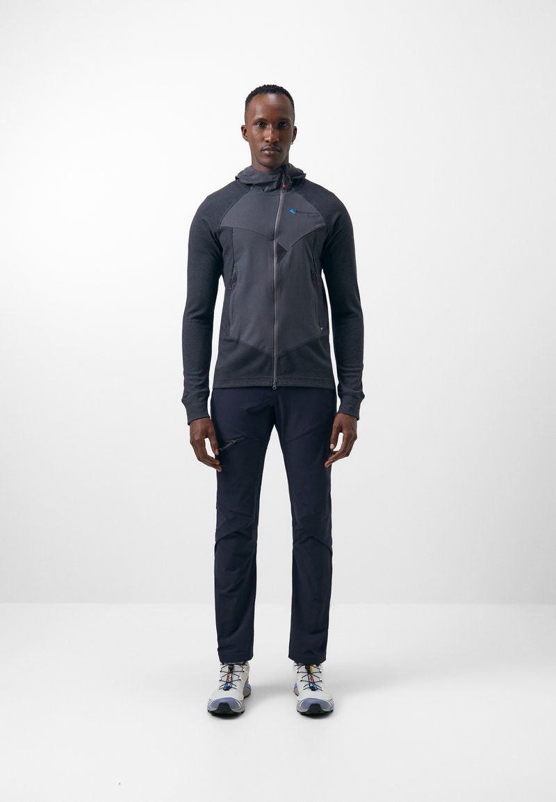 Klättermusen HUGIN ZIP HOODIE  - Szabadtéri dzseki - raven