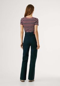 Pepe Jeans HIGH WAIST FLARE WILLA - Džínsy bootcut - dulwich blue