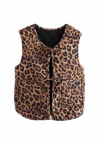 Next REGULAR FIT - Vest - animal print