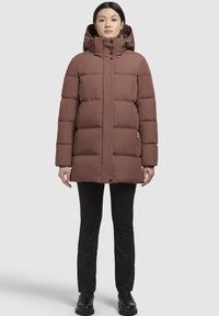 khujo JARLA - Winter coat - rotbraun