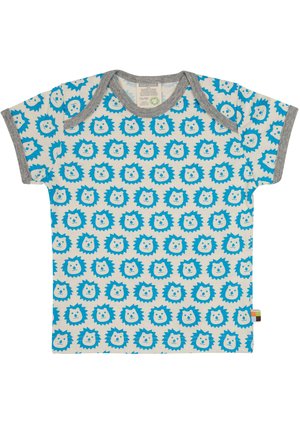 T-shirt con stampa - hellblau