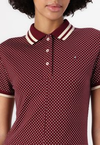Tommy Hilfiger SLIM POLO DRESS - Dnevna haljina - red