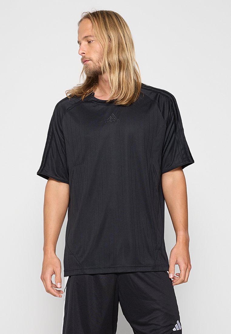 adidas Originals T-shirt print zwart adidas Originals T-shirt print zwart