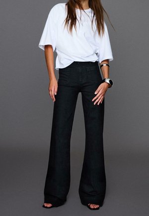 Bershka, Wide Leg - black