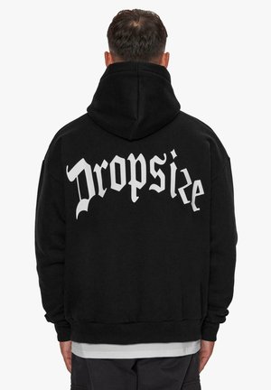 Dropsize HEAVY BACKLOGO - Mikina s kapucí - black