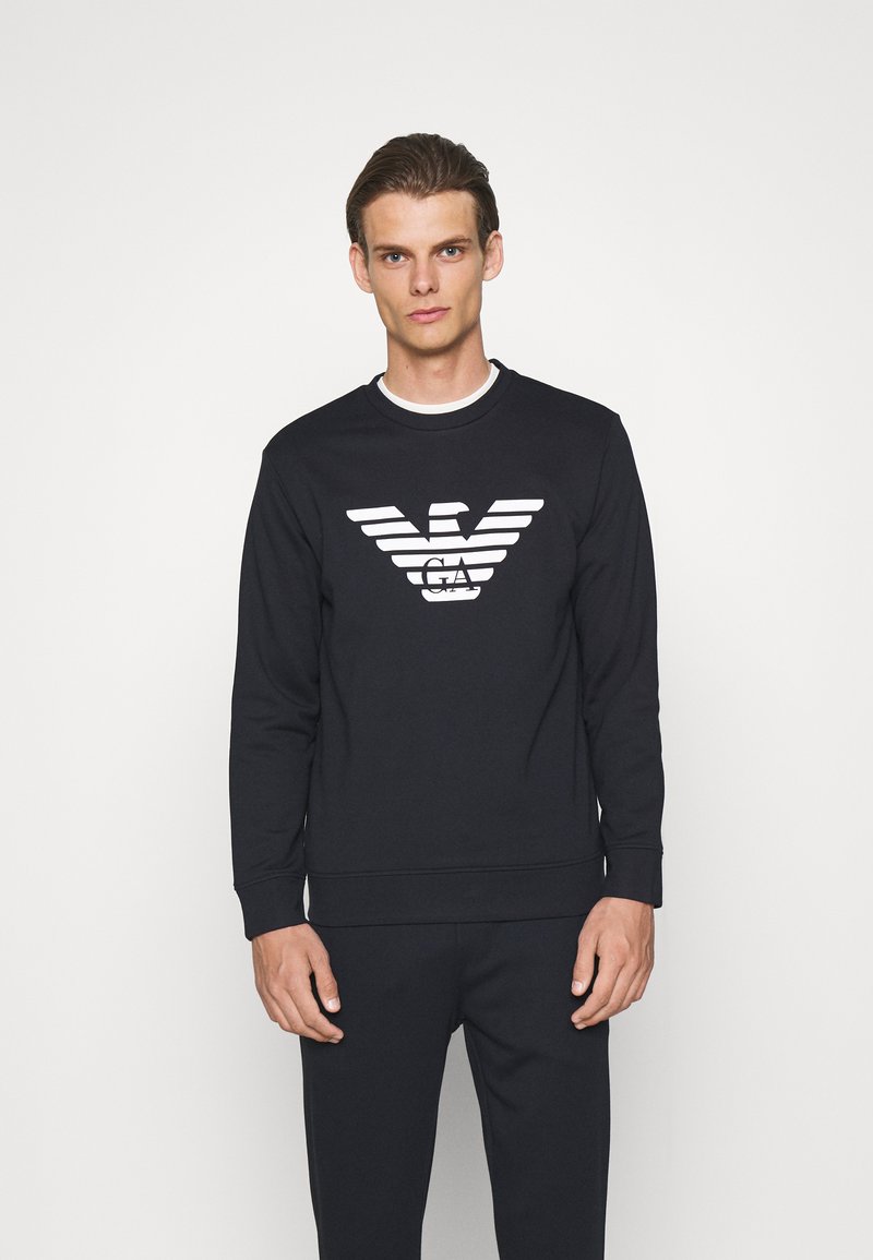 Emporio Armani FELPA - Camisola - blu