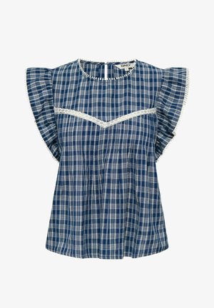 ONLY, TOP ONLMIYU TOP - Blouse - navy peony