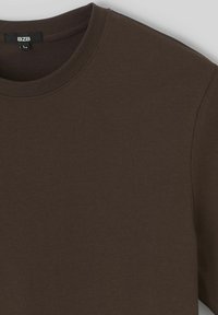 BZB BASIQUE - T-shirt basique - marron foncée