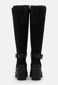 Zign Botas con plataforma - black