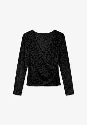 Vero Moda Curve, BLOUSE VMDEA TOP - Blúzka - black