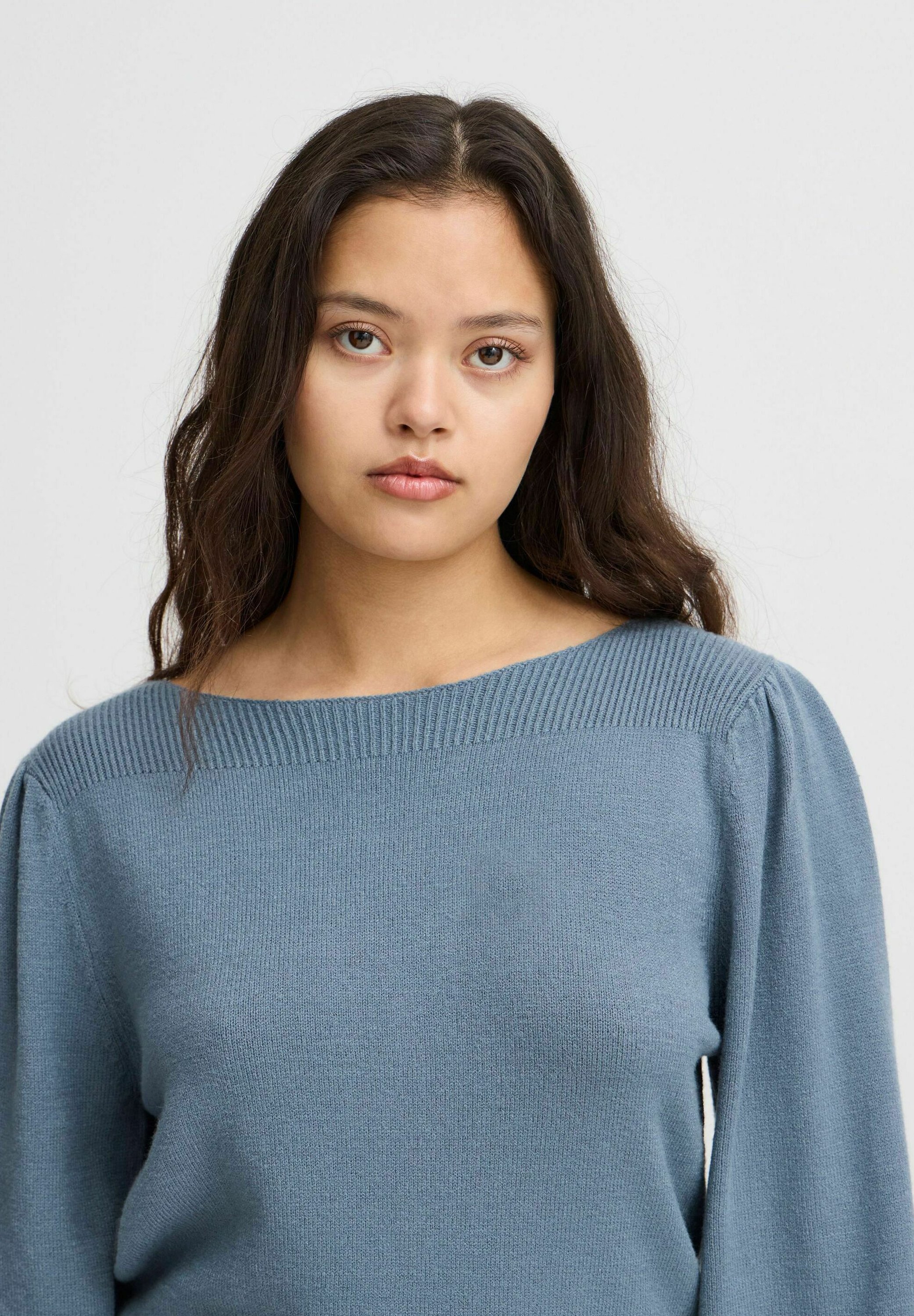 売れ筋商品|||イチ ニット&セーター レディース アウター IHVIRELLE - Jumper - blue mirage ICHI IHVIRELLE - Jumper - blue mirage/blue - Zalando