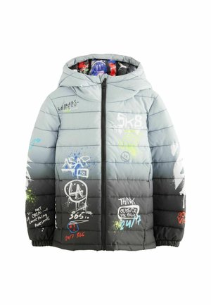 REGULAR FIT - Vinterjacka - black white