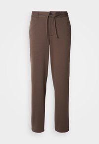 SUPERFLEX RELAXED FIT PANTS - Broek - dark brown