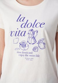 LASCANA VD DOLCE VITA - Pyjama - lila/ecru