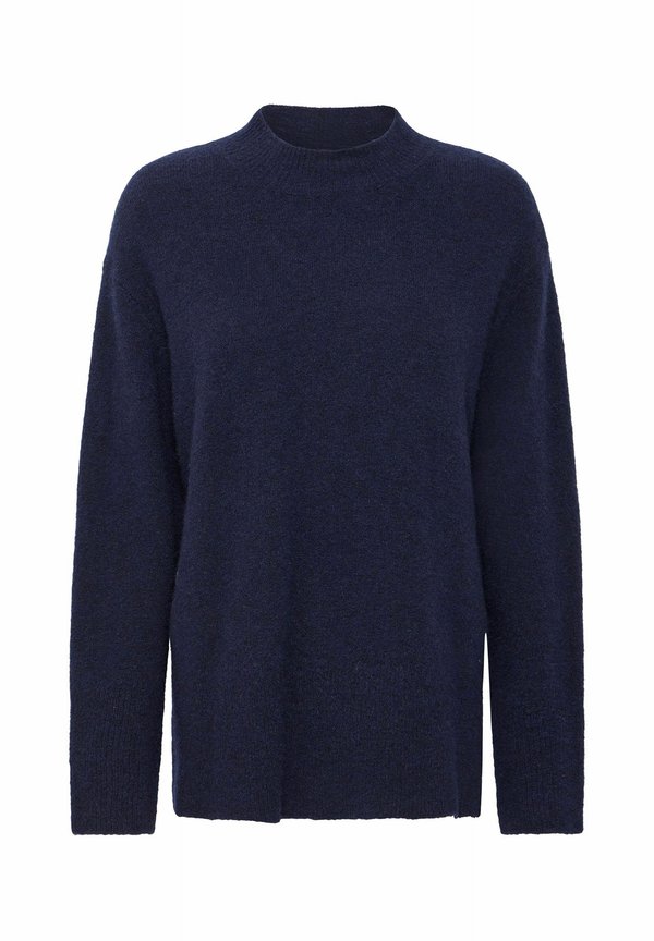 PZASTRA Turtleneck - Jumper - dark sapphire melange4