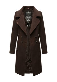 Navahoo Klassisk kåpe / frakk - dark choco