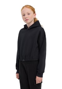 Terranova Felpa con cappuccio - nero