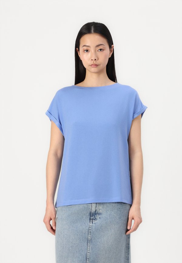 BOAT NECK TEE - Basic T-shirt