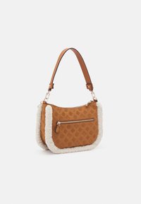 Guess DAVIKA HOBO - Handbag - cognac