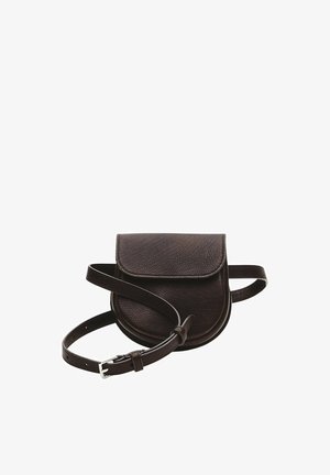 Massimo Dutti, Schoudertas - dark brown