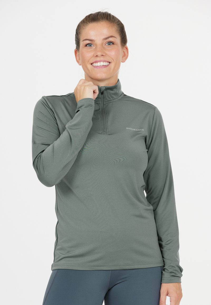Endurance MIDLAYER JAELYN - Långärmad tröja - groen