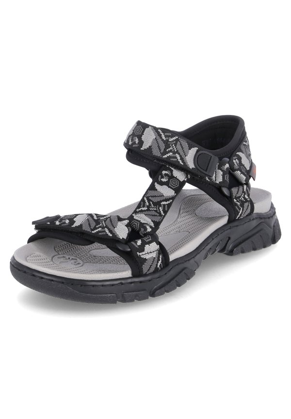 Trekkingsandale - schwarz grau