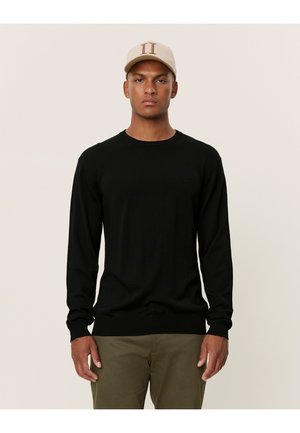 GREYSON - Strickpullover - black