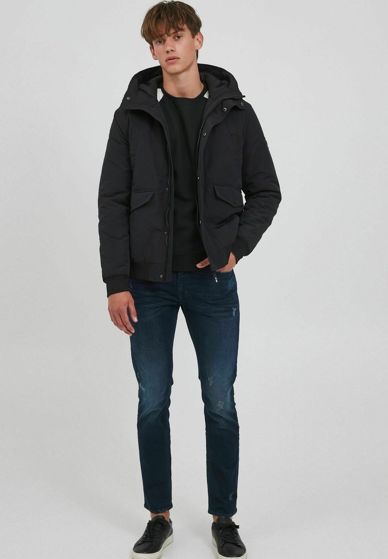 Herren Leichte Jacken | INDICODE JEANS IDDONELL Winterjacke black/schwarz - LR71410 Herren Leichte Jacken | INDICODE JEANS IDDONELL Winterjacke black/schwarz - LR71410