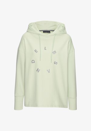 Sweat à capuche - pastellgrün
