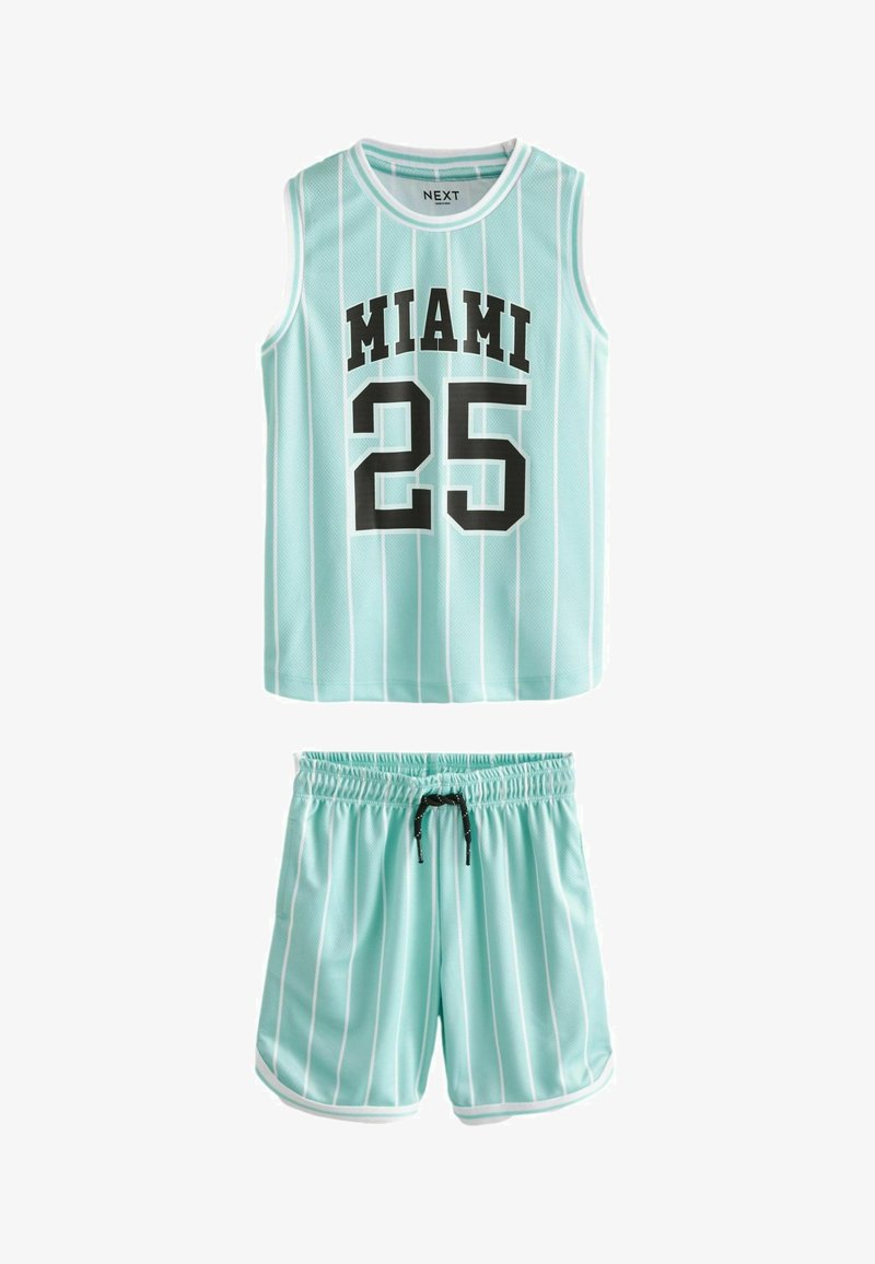 Next SET - REGULAR FIT - Šorti - mint green miami