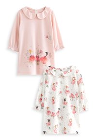 Next - 2 PACK  - Nightie - pink cream fairy Thumbnail Image 1